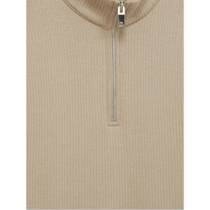 REISS ASHBY Half Zip Funnel Neck Jumper